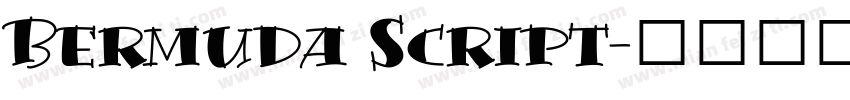Bermuda Script字体转换